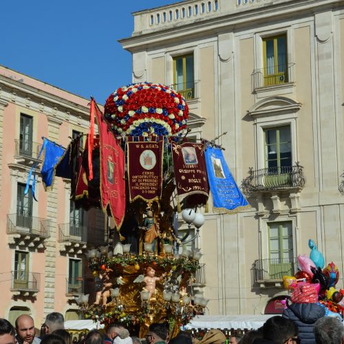 Candelora in via Etnea, apertura della festa di Sant'Agata 2019 - Catania (CT)
